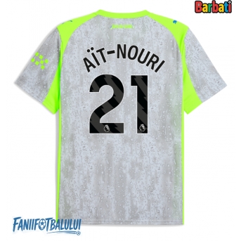 Manchester City Rayan Ait-Nouri #21 Tricou Fotbal Replică 2025-26 Barbati Treilea